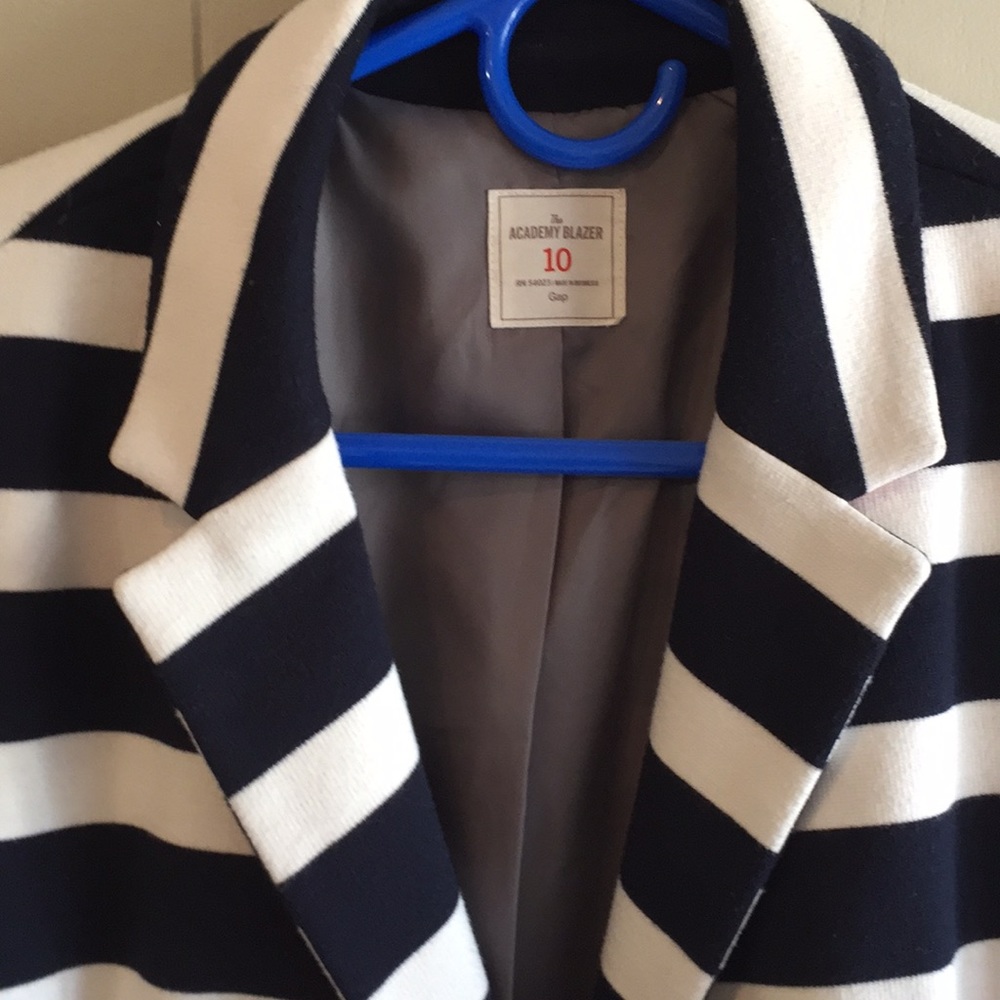 Gap Academy Navy Striped Blazer